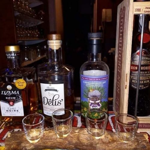 Tasting of 4 Rums