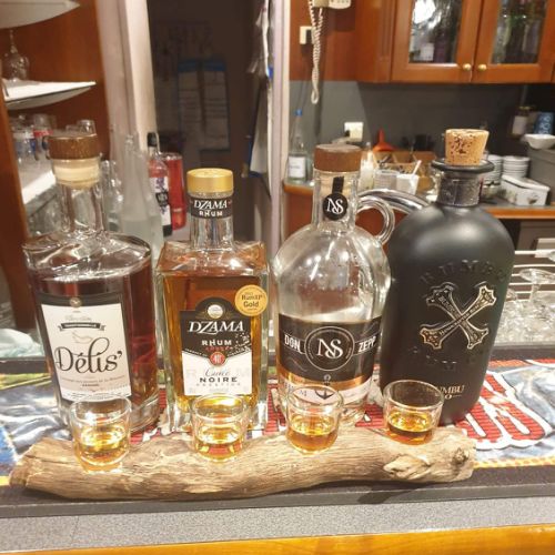 Dégustation de 4 rhums