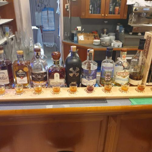 Verkostung von 10 Rumsorten